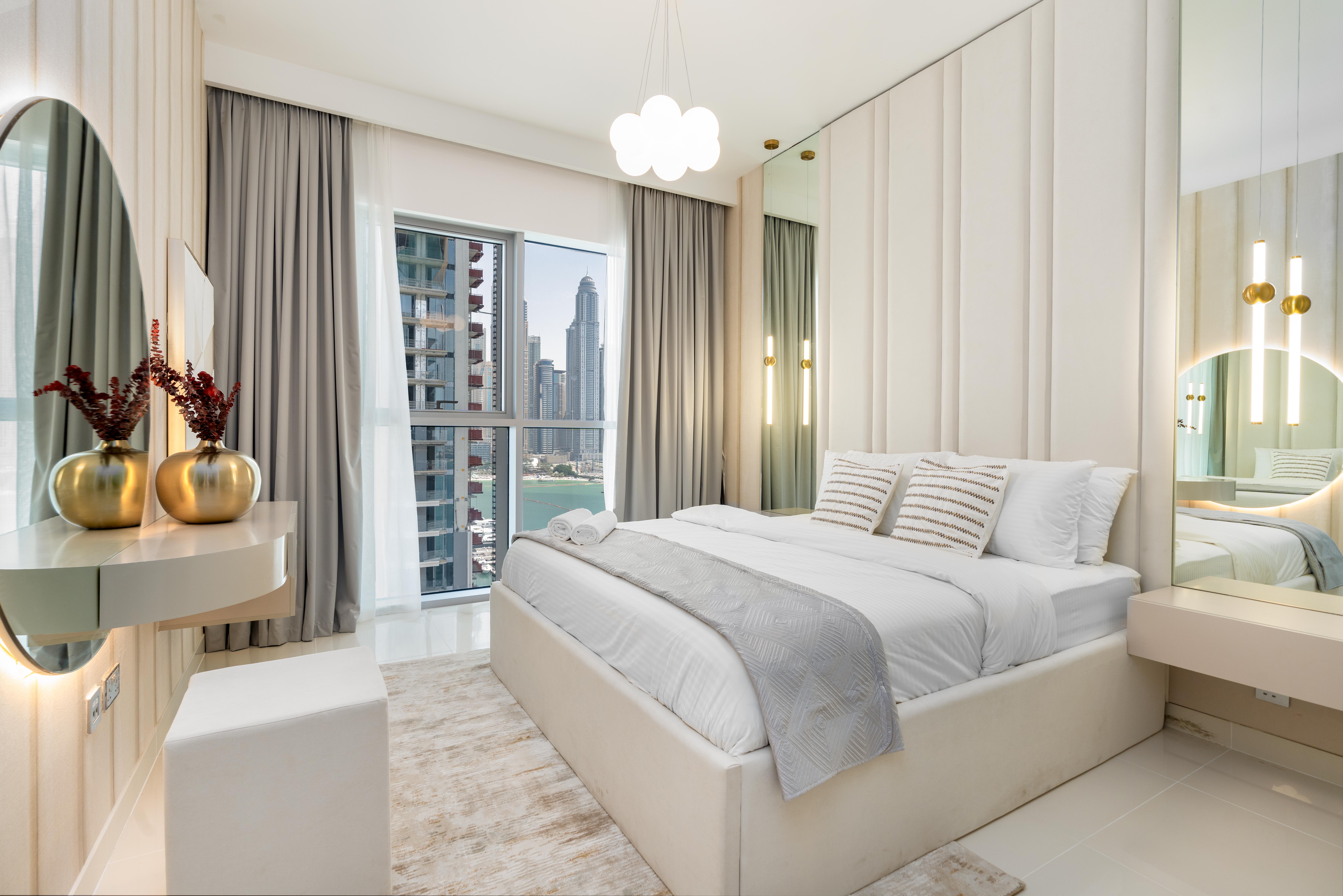 Marina view suite